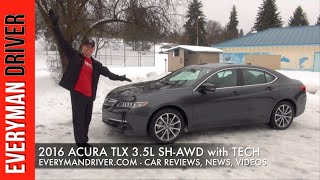 Here's the 2016 Acura TLX SHAWD on Everyman Driver