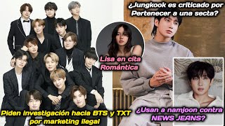 JUNGKOOK ES CRITICADO INJUSTAMENTE/PIDEN INVESTIGACION HACIA BTS Y TXT/HYBE DIFIENDE ÁLBUM DE RM