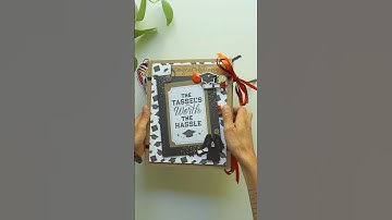 Graduation Mini Album *Student-made* Glorious! #minialbumscrap #minialbum