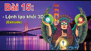 Tự Học CorelDraw 2020 Bài 15 – Lệnh tạo khối 3D – Extrude