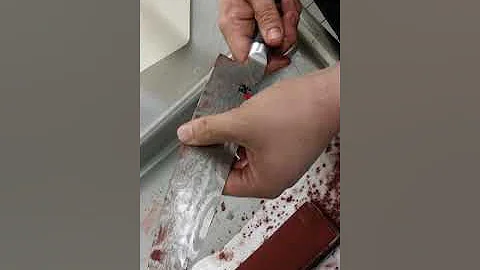 Knife sharpening technique