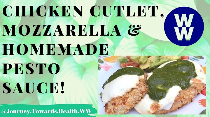 Weight Watchers Freestyle - Chicken Cutlet, Pesto, Mozzarella! 5 Points
