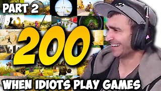 Summit1g Reacts To WHEN 200 IDIOTS PLAY GAMES (#200) Part 2