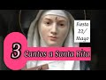 3 cantos a santa rita de casia