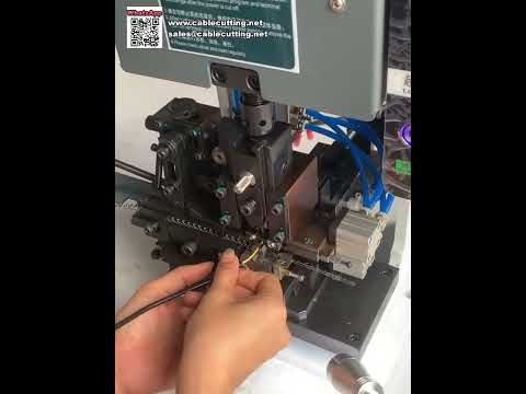 Automatic Single Wire Stripping Crimping Machine Fast Accurate Stable Harness Operation