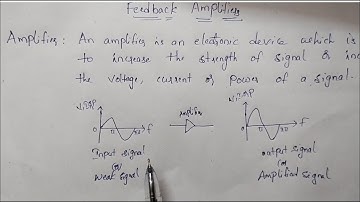 FEEDBACK AMPLIFIERS Part - 1 in Telugu