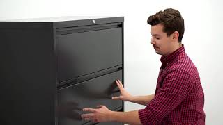 Fix A Lateral File Cabinet If The Drawers Won't Open screenshot 5