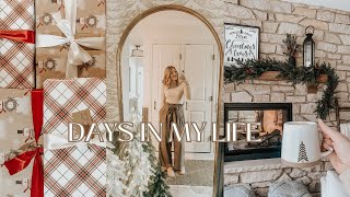 DAYS IN MY LIFE VLOG // wrapping gifts, making sourdough & all things Christmas