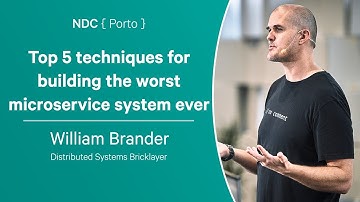 Top 5 techniques for building the worst microservice system ever - William Brander - NDC Porto 2023