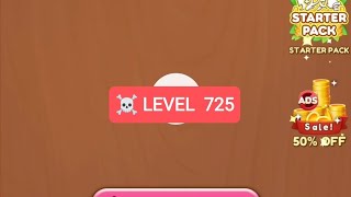 #bird #sort 2 #color #puzzle #level 725 #birdsort #colour #gaming #viral #trending #shorts #solution screenshot 5
