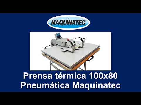 Prensa Térmica Pneumática 80x100 de Gaveta - Bandeja Deslizante