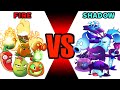 Team Plant FIRE vs Team Plant SHADOW- PvZ 2 Plant VS Plant