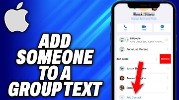 How To Add Someone To A Group Text In iPhone (2025) - Easy Fix
