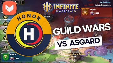 🧿Infinite Magicraid GvG - HONOR vs Asgärd feat Kira Yoshikage - Guild Wars ~ Guerra de Guilds