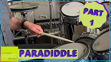 The Paradiddle with Accents | Simple Drums Technique Tutorial (Part 1) | Lancashire Music Service