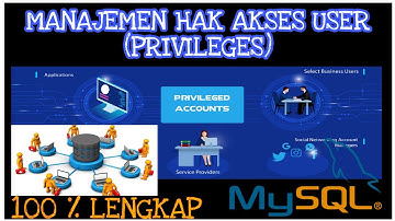 Tutorial Membuat Hak Akses User / Privileges pada Database MySQL