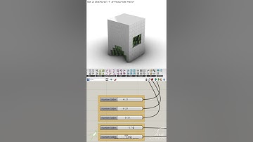 Grasshopper - EX 3 - Dispatch + Attractor point  #architecture  #parametricdesign #grasshopper