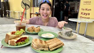 Singapore Breakfast Tour | Ya Kun Kaya Toast