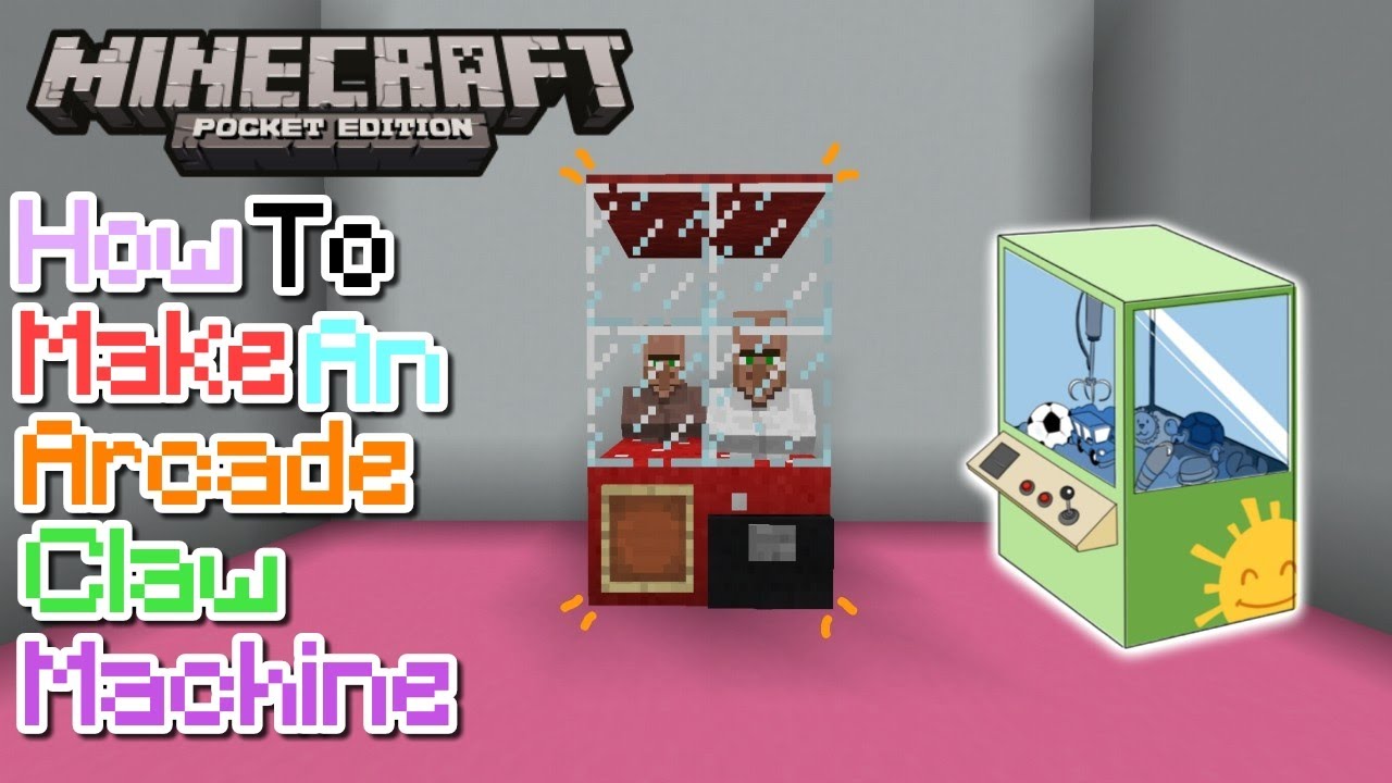 Claw machine by JotBot  Minecraft Build Tutorial