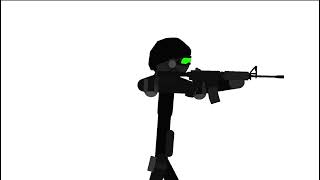 Gun Test Animation Stick Nodes Pro