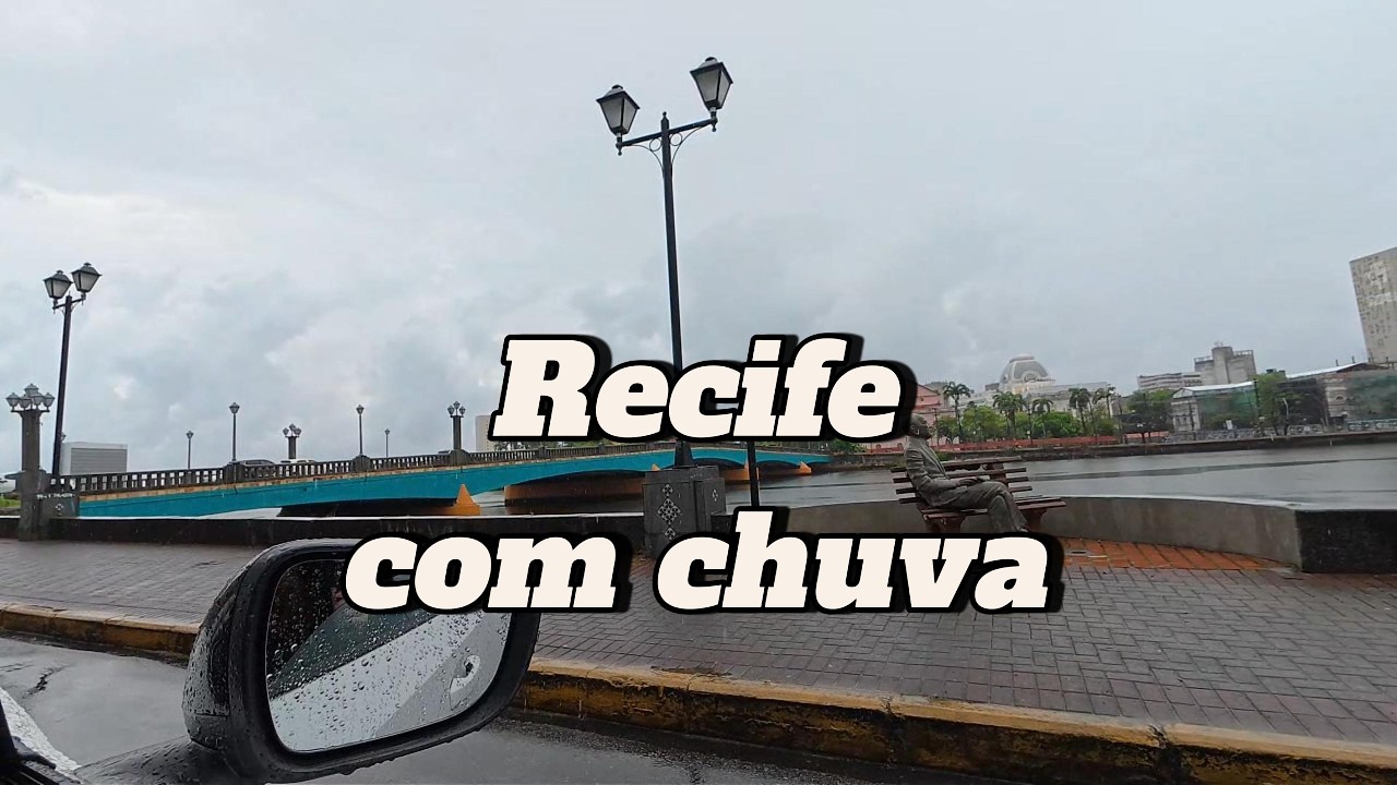 Recife com chuva