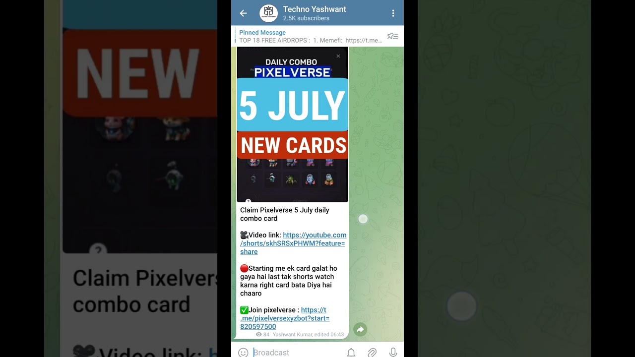 Memefi 5 July secret tap combo reward|| 4 million token for all users|| 