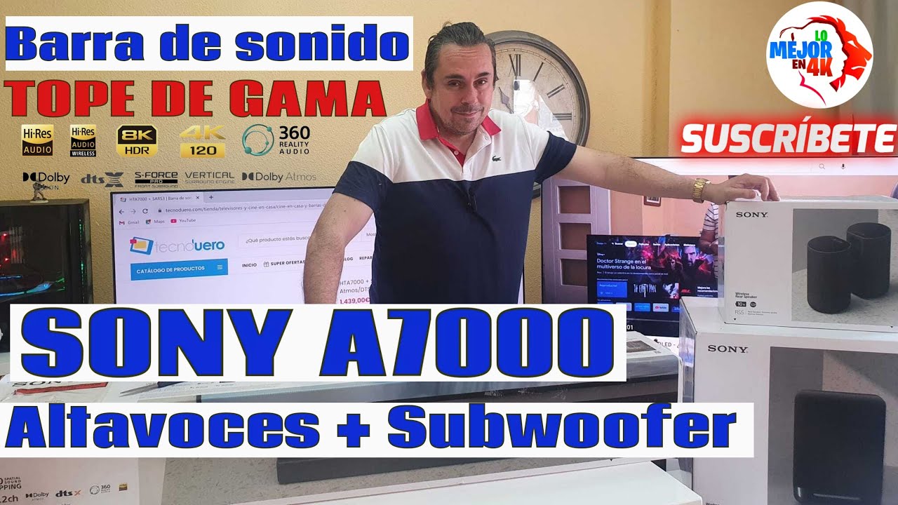 Barra de sonido LG S95QR Dolby Atmos 9.1.5 - UNBOXING y REVIEW completa en  Español. 