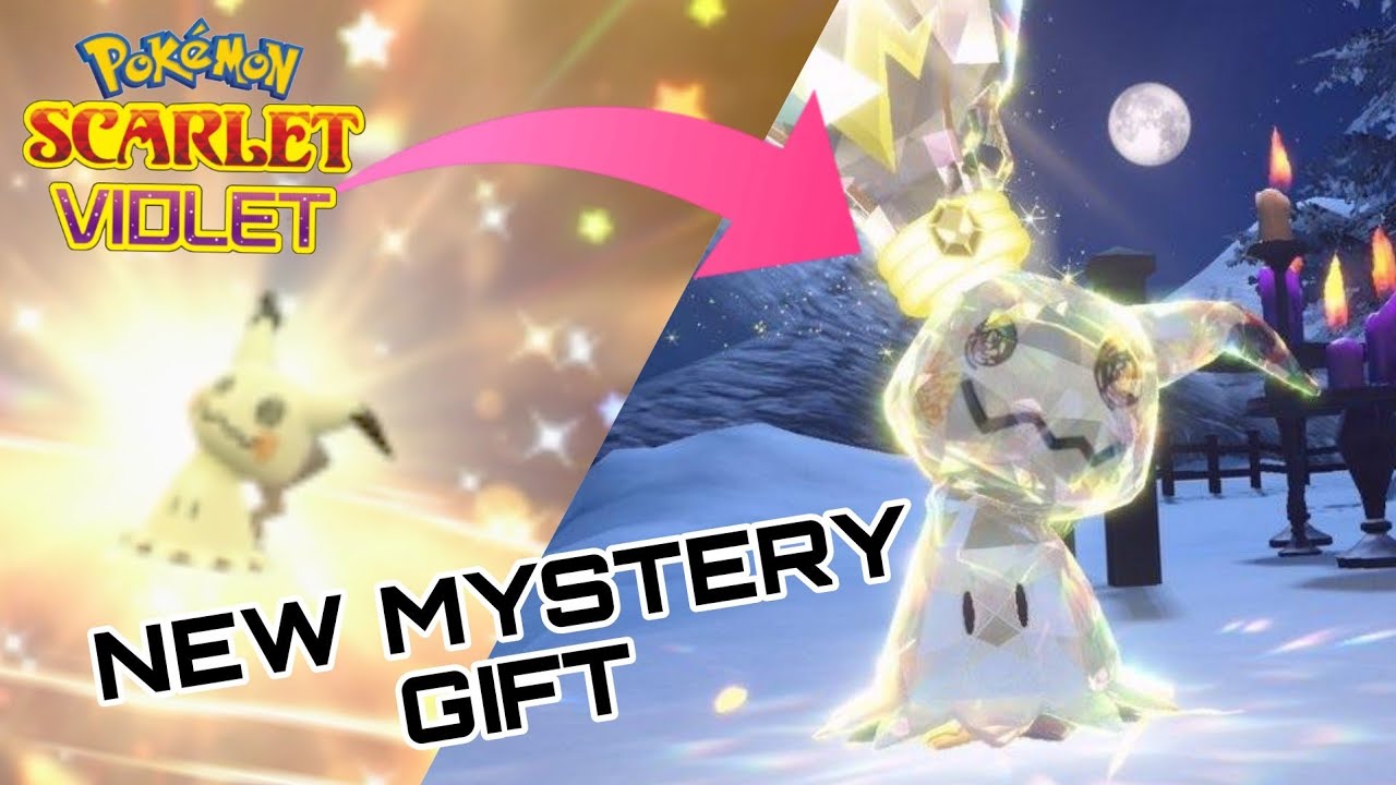 Don't forget to snag your free mimikyu mystery gift at GameStop! (US and  Canada) : r/PokemonScarletViolet