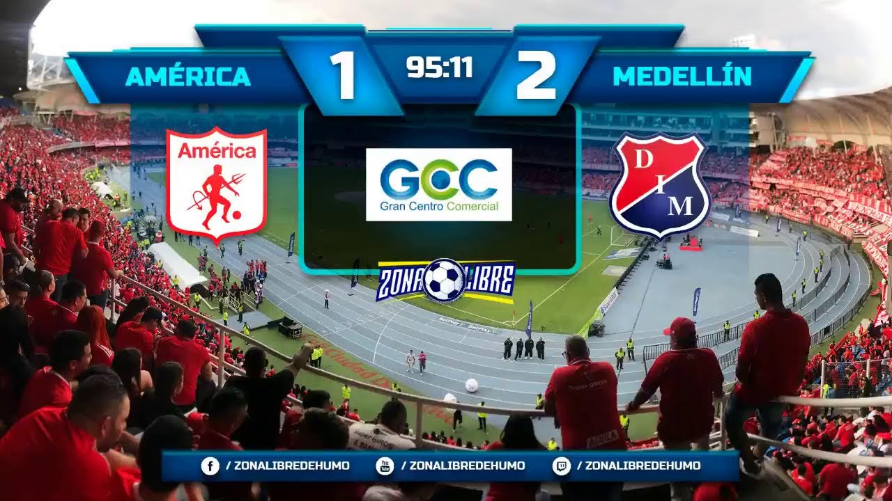 AMÉRICA VS MEDELLÍN, CUADRANGULARES, LIGA BETPLAY ¡Conéctate YA! YouTube