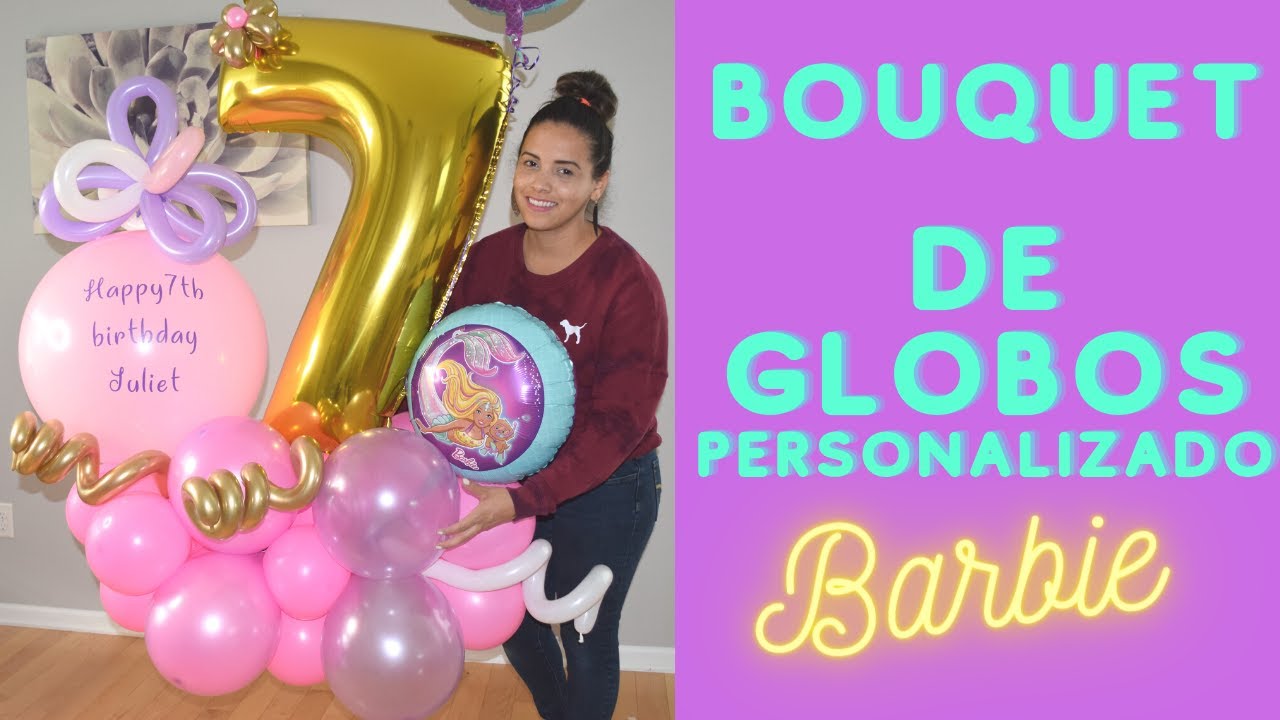 Bouquet de Globos 30 años  Globos, Números de cumpleaños, Arreglos con  globos