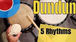 5 Grounding Dundun Patterns - Elementary Drumming screenshot 1