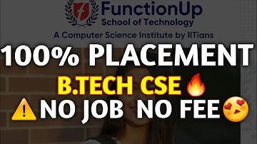 100% Placement Else Refund | Best Placement B.TECH College