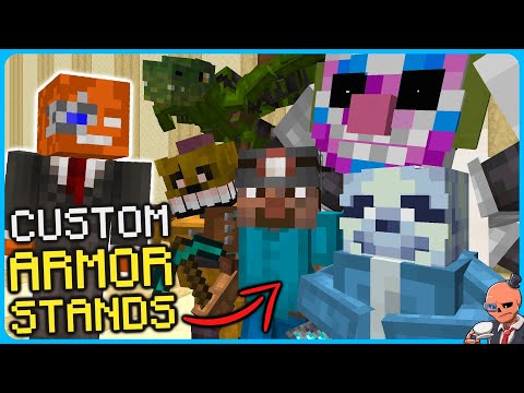 How to make armor stand models in Minecraft (No Mods)