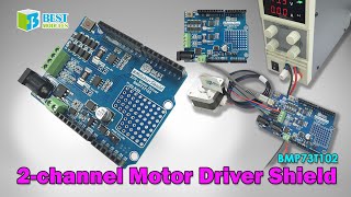 [Output Modules | Motion] 2-channel Motor Driver Shield BMP73T102