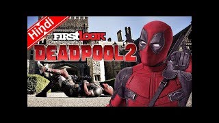 Deadpool 2 FIRST LOOK Deadpool Crashes X Mansion