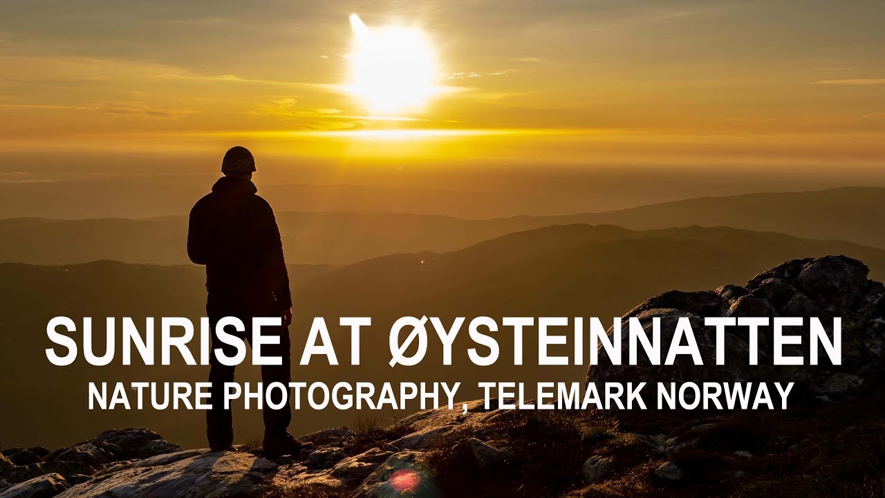 SUNRISE AT ØYSTEINNATTEN | Landscape Photography | Telemark Norway