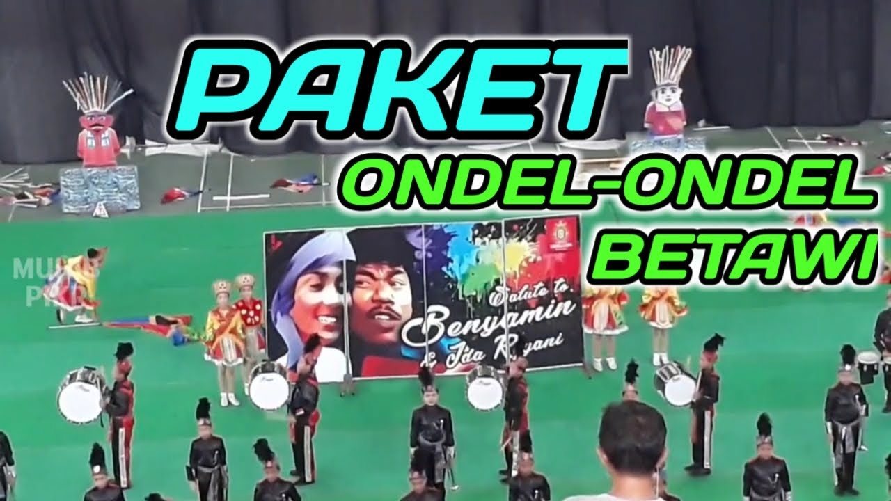Display Marching Band Tema Ondel-Ondel Betawi