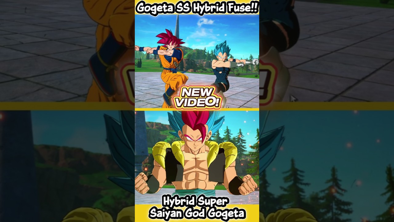 Gogeta SS Hybrid Fuse!! - Dragon Ball Sparking Zero Mod 