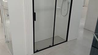 DEVIT ART FEN3540B Душові двері 1200 чорний матовий