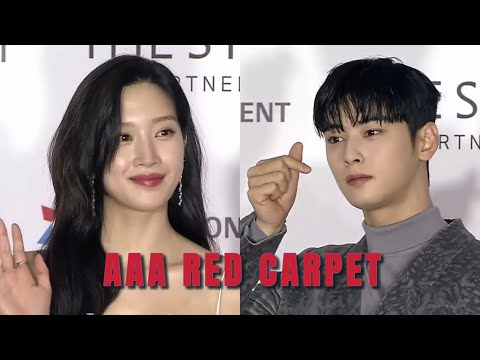 Next to you 'til the end - Cha Eunwoo, AAA Red Carpet 2018