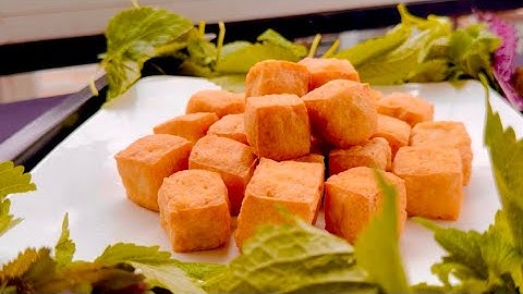 Đầu Bếp Nhà Hàng 5 Sao Chỉ Mẹo Chiên Đậu Hũ Giòn Xốp , Ruột Mềm ,Nhờ Thực Hiện Bước Này