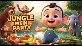 Jungle Mein Party | जानवरों का गाना 🦁 | Bhalu Bandar Haathi Song | Hindi Kids Songs | Bal Geet