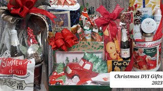 Over 30 different Christmas DYI gift basket ideas ?(some of my best designs)