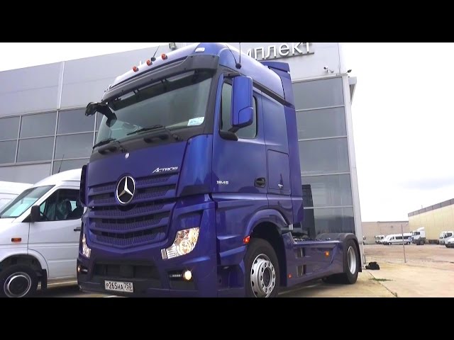 2016 Mercedes-Benz Actros 1845 LS. Start Up, Engine, and In Depth Tour. class=