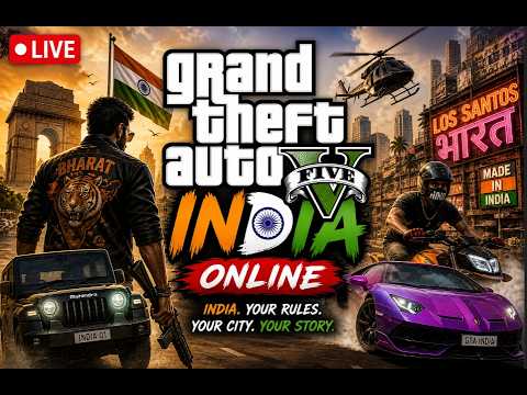 GTA V INDIA ONLINE 🔴 LIVE | Full Masti, Missions & Chaos 😎🔥 | Virk Made Gaming