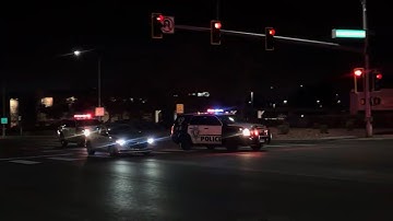 X3 Las Vegas Metro Police K9’s responding Code 3 | Henderson, NV