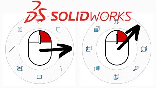 Use these shortcuts to increase your efficiency in SolidWorks | SolidWorks mouse gestures | #shorts
