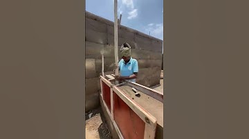 Rammed earth walls for this mud house. #sustainability #rammedearth #ecofriendlyarchitecture