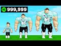 I Paid 999,999 to Become the STRONGEST NOOB in Roblox!