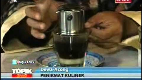 TOPIK ANTV Dewa Acong, Cita Rasa Kopi Pilihan di Kopi Tiam
